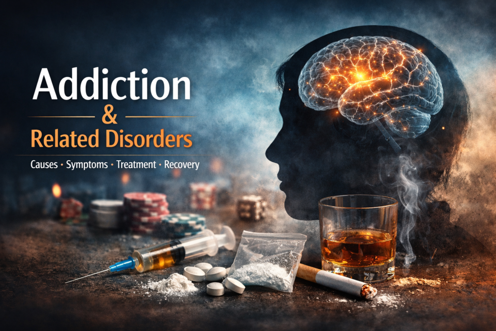 Addiction and related disorders