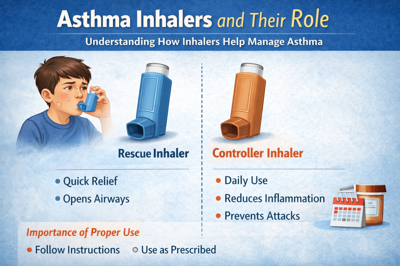 Asthma Inhalers and Their Role