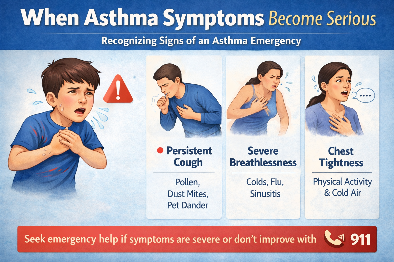 When Asthma Symptoms Become Serious