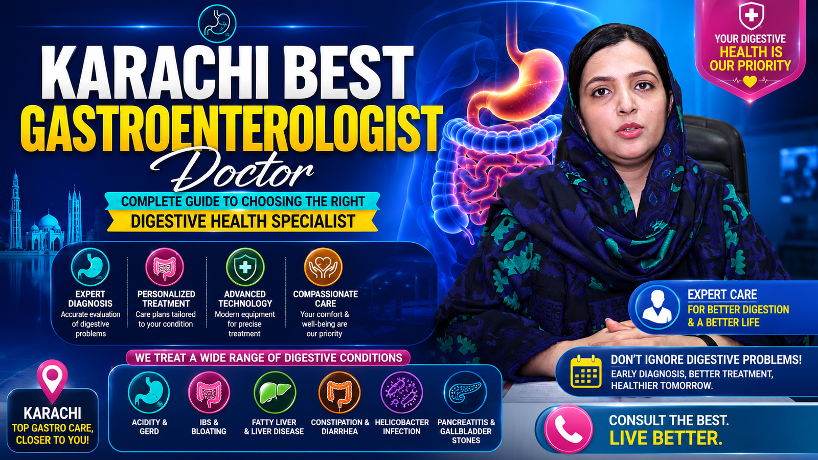 Karachi Best Gastroenterologist Doctor